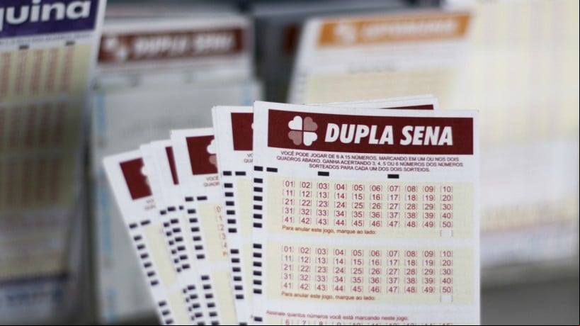 Dupla Sena, Concurso 2819, quarta-feira, 11 de junho de 2025 (11/06/25); prêmio de R$ 6 milhões 
