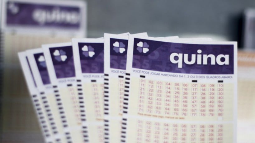 Quina, Concurso 6754, resultado de hoje, quinta-feira, 12 de junho de 2025 (12/06/25). O prêmio é de R$ 1,3 milhão 