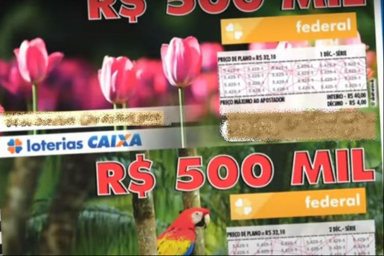 Loteria Federal 5973: resultado de hoje, quarta-feira, 11 de junho de 2025 (11/06/25); prêmio de mais de R$ 500 mil