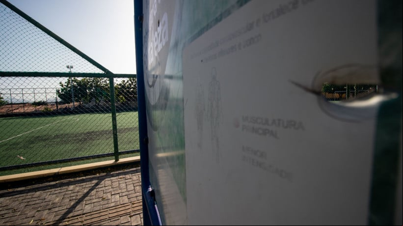 ï¿¼MARCA de disparo de arma de fogo na Areninha do Jardim Violeta 