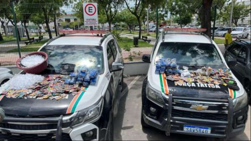 PolÃ­cia Militar do CearÃ¡ prende chefe de grupo criminoso em Sobral e desarticula laboratÃ³rio de drogas  